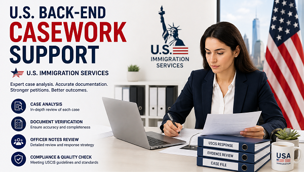 US Visa  Backend Support  